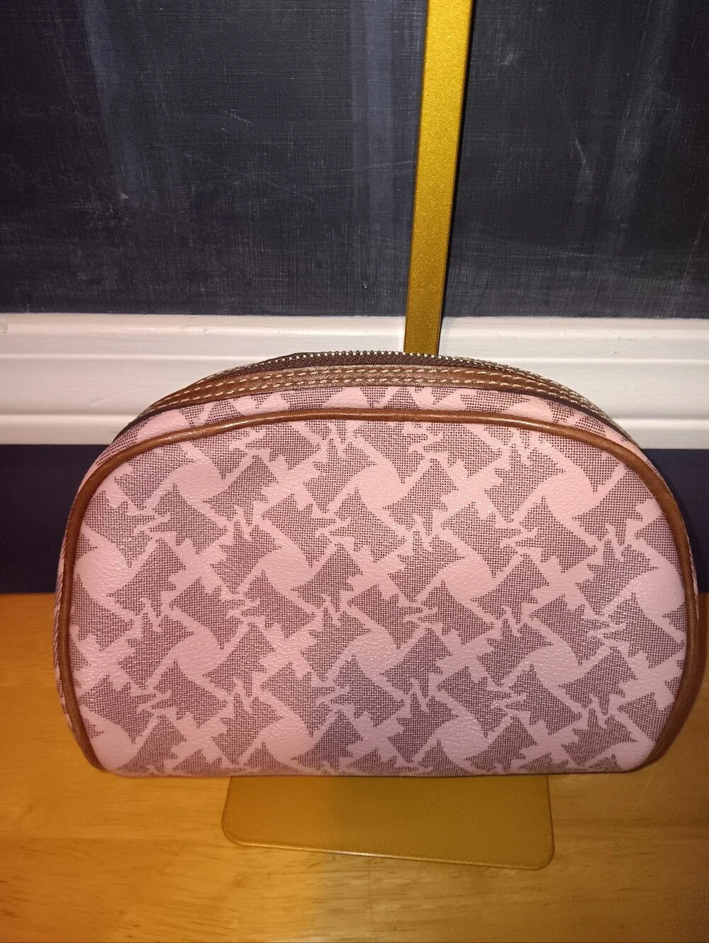 Juicy Couture Rare Vintage Y2k Scottie Zippy Cosmetics Bag